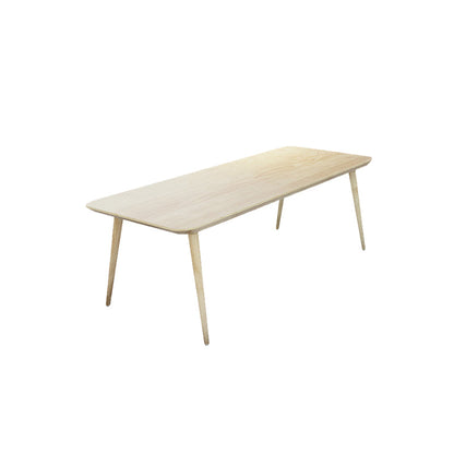 Modern Wood Office Desk Rectangular Shape Task Desk con 4 patas para el hogar