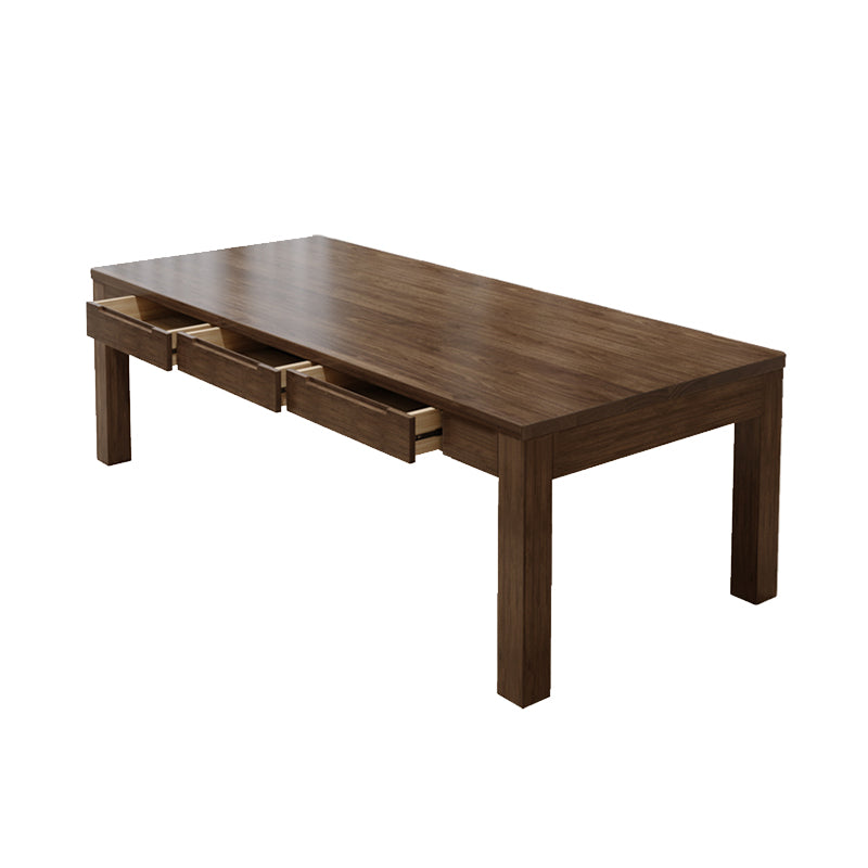 Bureau de bureau de style contemporain Bureau de bureau rectangulaire Bureau de tâche avec 4 jambes pour le bureau