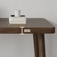 Hedendaagse stijl Wood Office Desk rechthoekige vorm Taakbureau in donkerbruin
