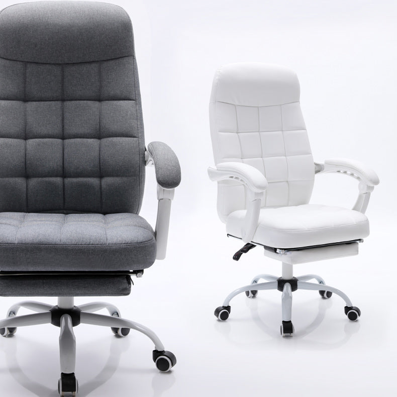 Mecanismo de inclinación de silla de brazos acolchados sin angustia silla de portaobjetos ergonómica