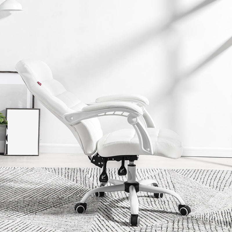 Mecanismo de inclinación de silla de brazos acolchados sin angustia silla de portaobjetos ergonómica