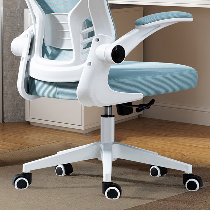 Chaise de bureau moderne à armes amovibles mécanisme inclinable chaise de diapositive ergonomique avec roues