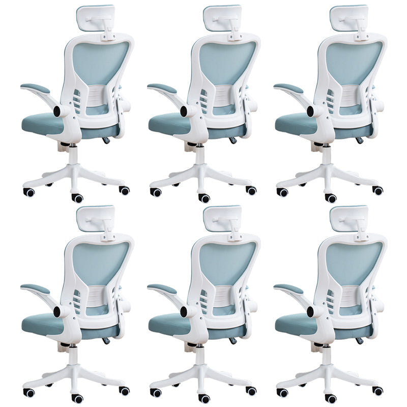 Chaise de bureau moderne à armes amovibles mécanisme inclinable chaise de diapositive ergonomique avec roues