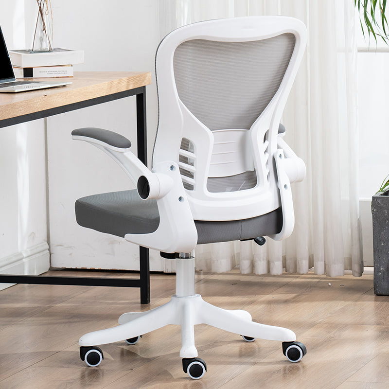 Chaise de bureau moderne à armes amovibles mécanisme inclinable chaise de diapositive ergonomique avec roues