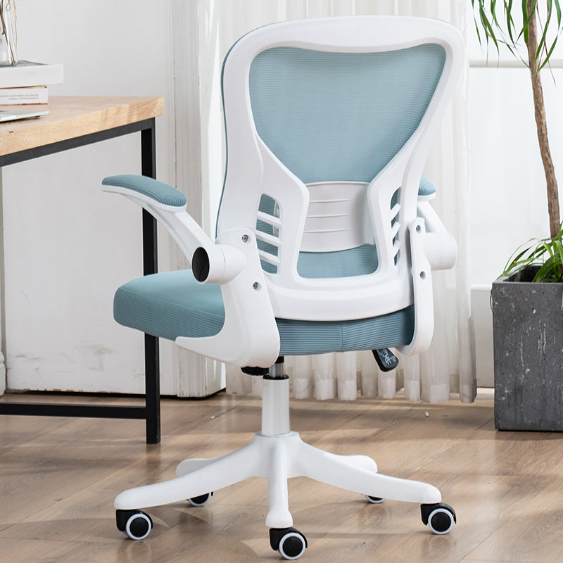 Chaise de bureau moderne à armes amovibles mécanisme inclinable chaise de diapositive ergonomique avec roues