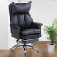 Modern Leather Armless Office Chair No Distressing Ergonomic Desk Chair with Wheels Clearhalo 'furn' 'furn_office_chair' 'Furniture' 'Office Chairs' 'Office Furniture' 'office_chair' 7450632
