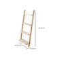 Contemporary Ladder Bookcase Solid Wood Open Back Bookshelf with Shelves Clearhalo 'Bookcases' 'furn' 'furn_bookcases' 'Furniture' 'Office Furniture' 7451075