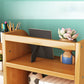 Bamboo Vertical Bookshelf Contemporary Open Back Bookcase with Shelves Clearhalo 'Bookcases' 'furn' 'furn_bookcases' 'Furniture' 'Office Furniture' 7451218