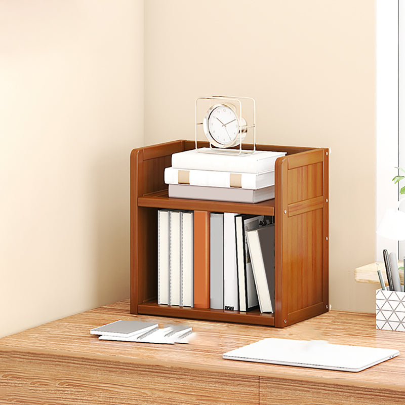 Libreria moderna di libreria aperta standard di bambù per l'home office