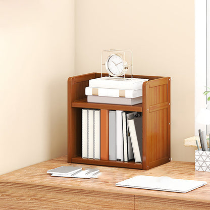 Libreria moderna di libreria aperta standard di bambù per l'home office