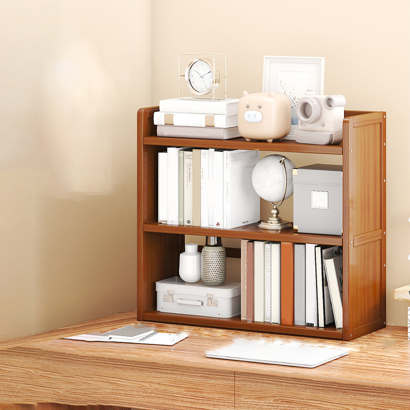 Libreria moderna di libreria aperta standard di bambù per l'home office