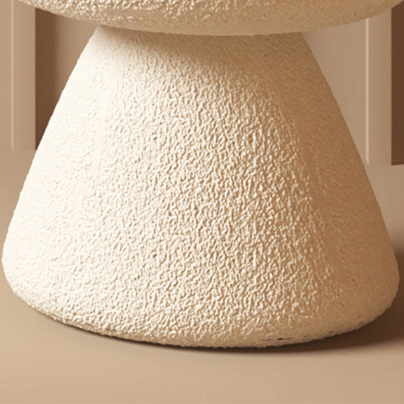 Oval Upholstered Entryway Bench Modern Seating Bench with Wooden Base Clearhalo 'Benches' 'Chairs & Seating' 'furn' 'furn_benches' 'Furniture' 'Living Room Furniture' 7451291