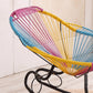Single Home Pe Rattan Lazy Chair Leisure Balkon Rocking stoel