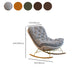 Light Luxury Modern Home Lazy Sofa Chair Lounge Leisure Chaise Rocking Chair Clearhalo 'Chairs & Seating' 'furn' 'furn_rocking_chairs' 'Furniture' 'Living Room Furniture' 'Rocking Chairs' 'rocking_chairs' 7451437