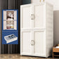 Rectangular Plastic Storage Cabinet Teen Style Bedroom Wardrobe