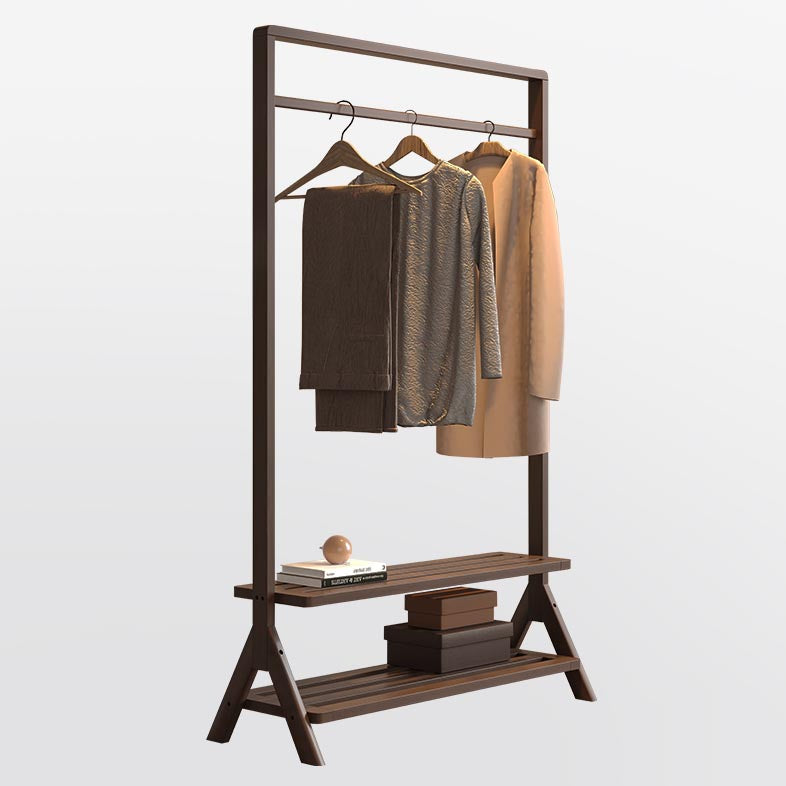 Moderno armadio in legno in legno in legno armadio con ripiani