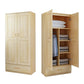 Modern Solid Wood Wardrobe Cabinet Bedroom Armoire with Doors https: res.litfad.com site img item 2023 02 28 7451528 1200x1200.jpg Clearhalo 'Armoires & Wardrobes' 'armoires_wardrobes' 'Bedroom Furniture' 'furn' 'furn_armoires_wardrobes' 'Furniture' 7451528