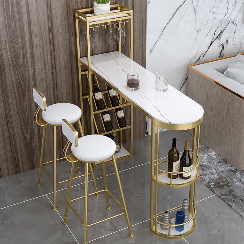 Moderne stijl stenen bartafelset 1/2/3-delige speciale pubset voor binnen