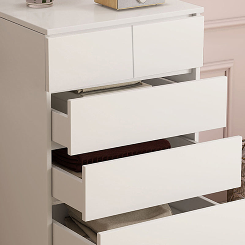 Contemporary Manufactured Wood Accent Chest Rectangle White Accent Chest with Drawer Clearhalo 'Cabinets & Chests' 'cabinets_chests' 'furn' 'furn_cabinets_chests' 'Furniture' 'Living Room Furniture' 7453624