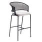 Indoor Living Room Bar Stool Upholstered Bar Stool with Footrest