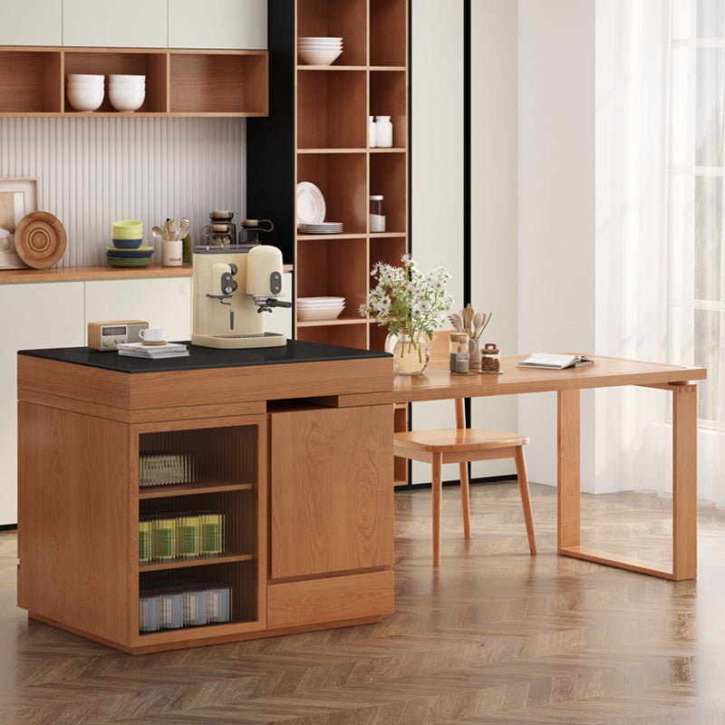 Solid Wood Dining Room Table Rectangle Dinner Room Kitchen Table