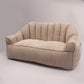 Velvet Loveseat Sofa Flared Apartment Arm Settee for Living Room