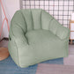 Velvet Loveseat Sofa Flared Apartment Arm Settee for Living Room