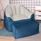 Velvet Loveseat Sofa Flared Apartment Arm Settee for Living Room