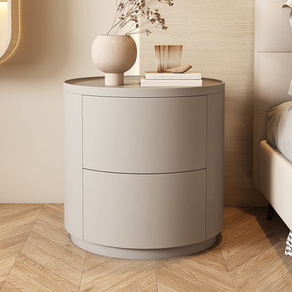 Comodino moderno comodino finto accento in legno comodino per camera da letto