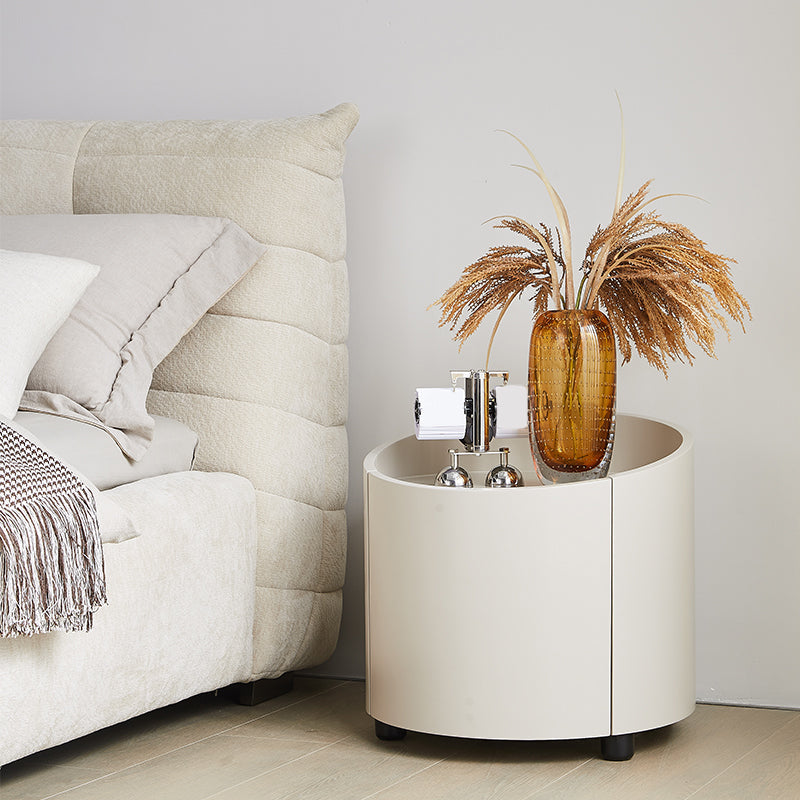 Table nause de nuit de lit moderne en bois table de chevet de table avec tiroir