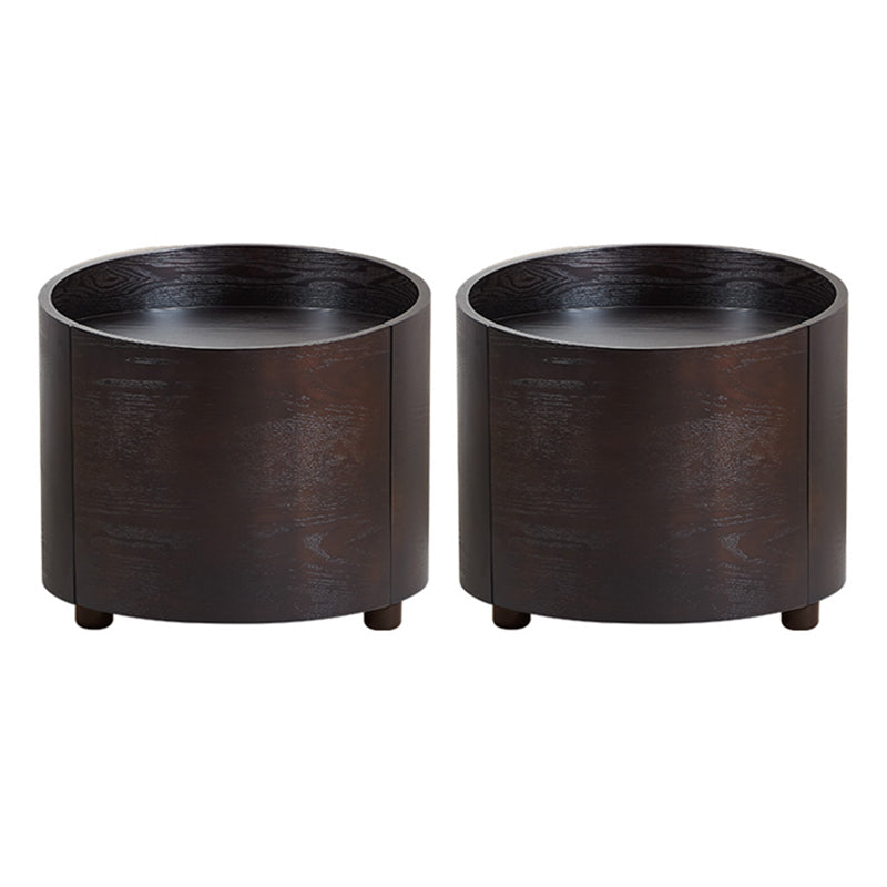 Table nause de nuit de lit moderne en bois table de chevet de table avec tiroir