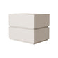 Night table de chevet de lit moderne en bois table de chevet de table avec 2 tiroirs