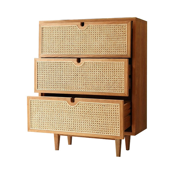 Modern de almacenamiento Chox Dresser Cofre de madera con cajones