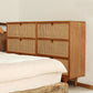 Modern de almacenamiento Chox Dresser Cofre de madera con cajones