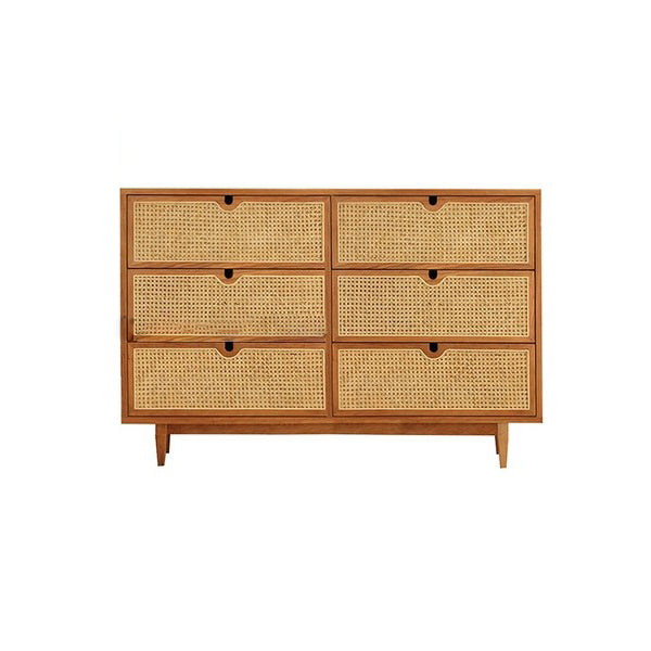 Modern de almacenamiento Chox Dresser Cofre de madera con cajones