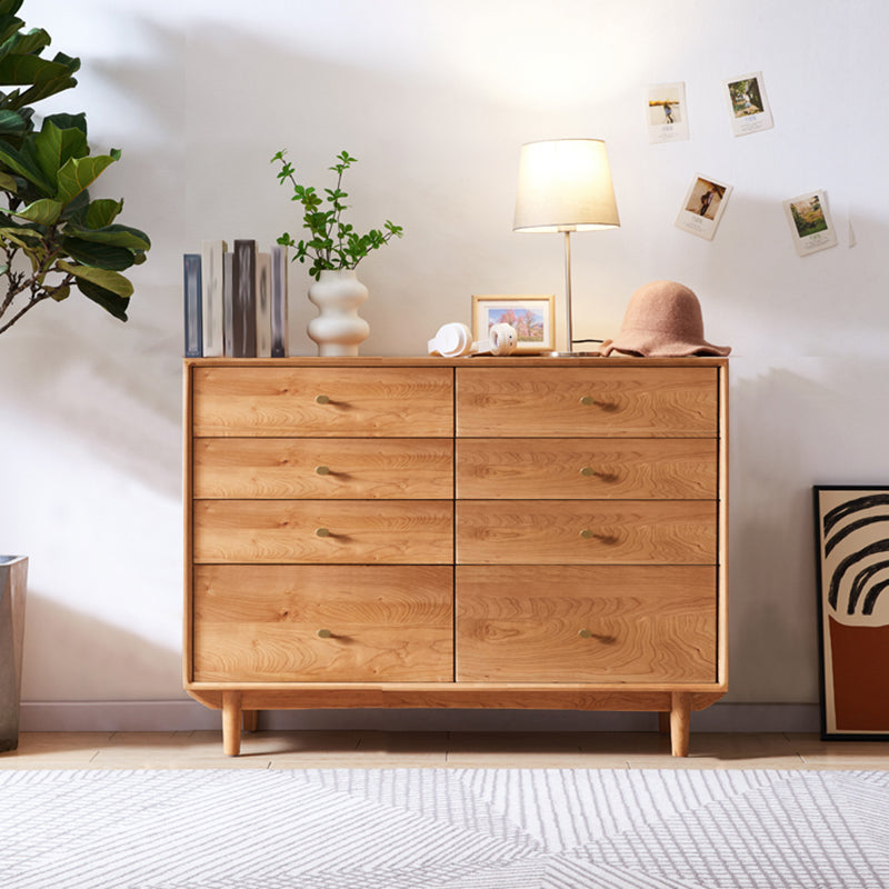 Cofres de almacenamiento de almacenamiento de madera cofre de almacenamiento horizontal con cajones