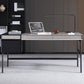 Industrial Style Stone Writing Desk Rectangular Office Desk with 3 Drawers Clearhalo 'furn' 'furn_office_desk' 'Furniture' 'Office Desks' 'Office Furniture' 'office_desk' 7456073