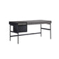 Industrial Style Stone Writing Desk Rectangular Office Desk with 3 Drawers Clearhalo 'furn' 'furn_office_desk' 'Furniture' 'Office Desks' 'Office Furniture' 'office_desk' 7456075