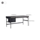 Industrial Style Stone Writing Desk Rectangular Office Desk with 3 Drawers Clearhalo 'furn' 'furn_office_desk' 'Furniture' 'Office Desks' 'Office Furniture' 'office_desk' 7456081