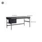 Industrial Style Stone Writing Desk Rectangular Office Desk with 3 Drawers Clearhalo 'furn' 'furn_office_desk' 'Furniture' 'Office Desks' 'Office Furniture' 'office_desk' 7456082