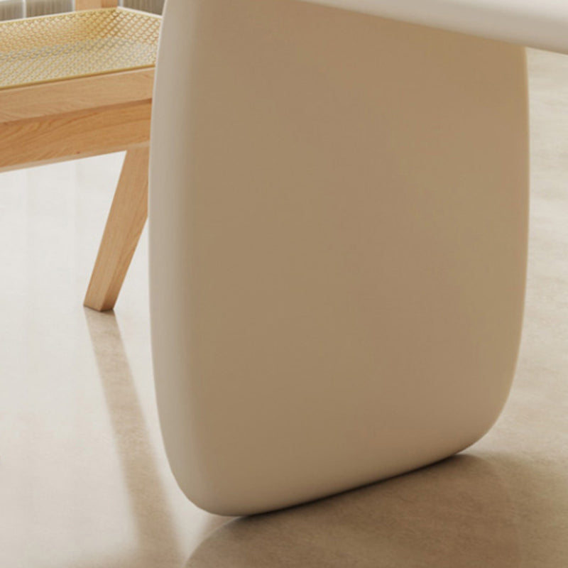 Bureau d'écriture en bois contemporain de bureau rectangulaire de bureau