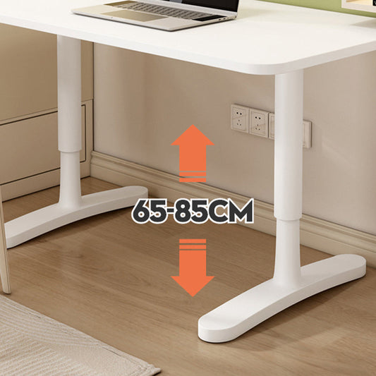 Bureau d'ordinateur réglable moderne Dormier T-Shape Base Writing Desk