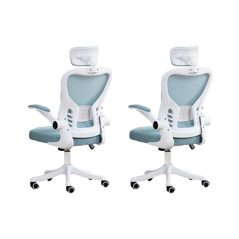 Gepolsterte Waffenbüros Stuhl Neigungsmechanismus Keine belastende ergonomische Folie Stuhl mit Rädern