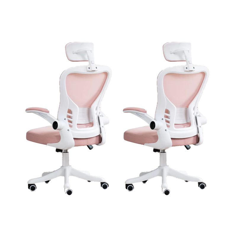 Gepolsterte Waffenbüros Stuhl Neigungsmechanismus Keine belastende ergonomische Folie Stuhl mit Rädern