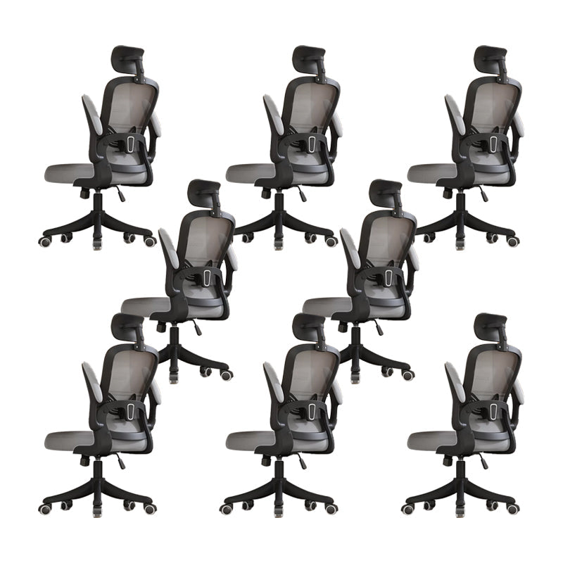 Moderne abnehmbare Waffenbüros Stuhl Neigungsmechanismus Ergonomischer Schreibtischstuhl