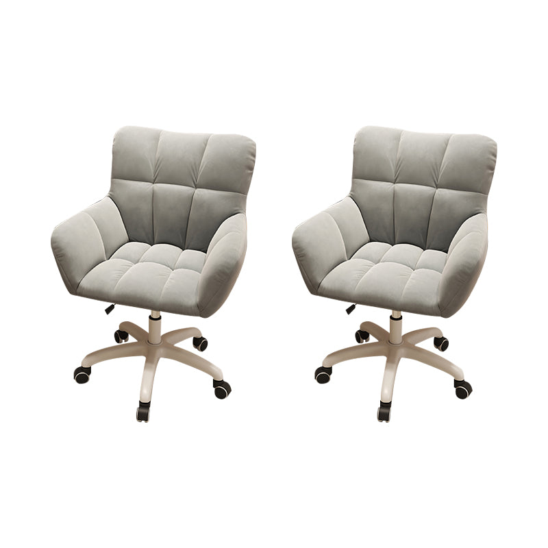 Moderner armloser Bürostuhl Keine belastende ergonomische Rutschenstuhl mit Rädern