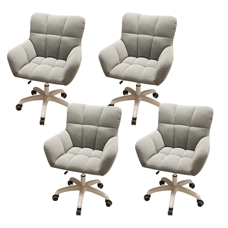 Moderner armloser Bürostuhl Keine belastende ergonomische Rutschenstuhl mit Rädern