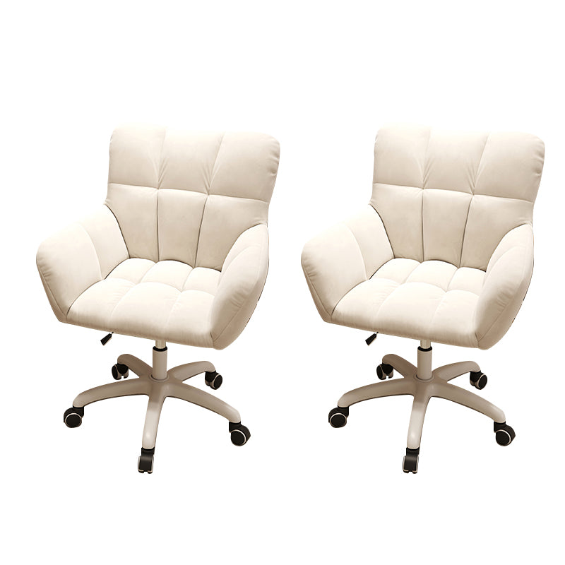 Moderner armloser Bürostuhl Keine belastende ergonomische Rutschenstuhl mit Rädern