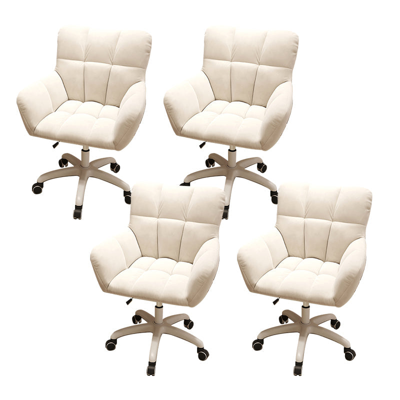 Moderner armloser Bürostuhl Keine belastende ergonomische Rutschenstuhl mit Rädern