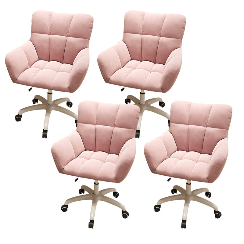 Moderner armloser Bürostuhl Keine belastende ergonomische Rutschenstuhl mit Rädern